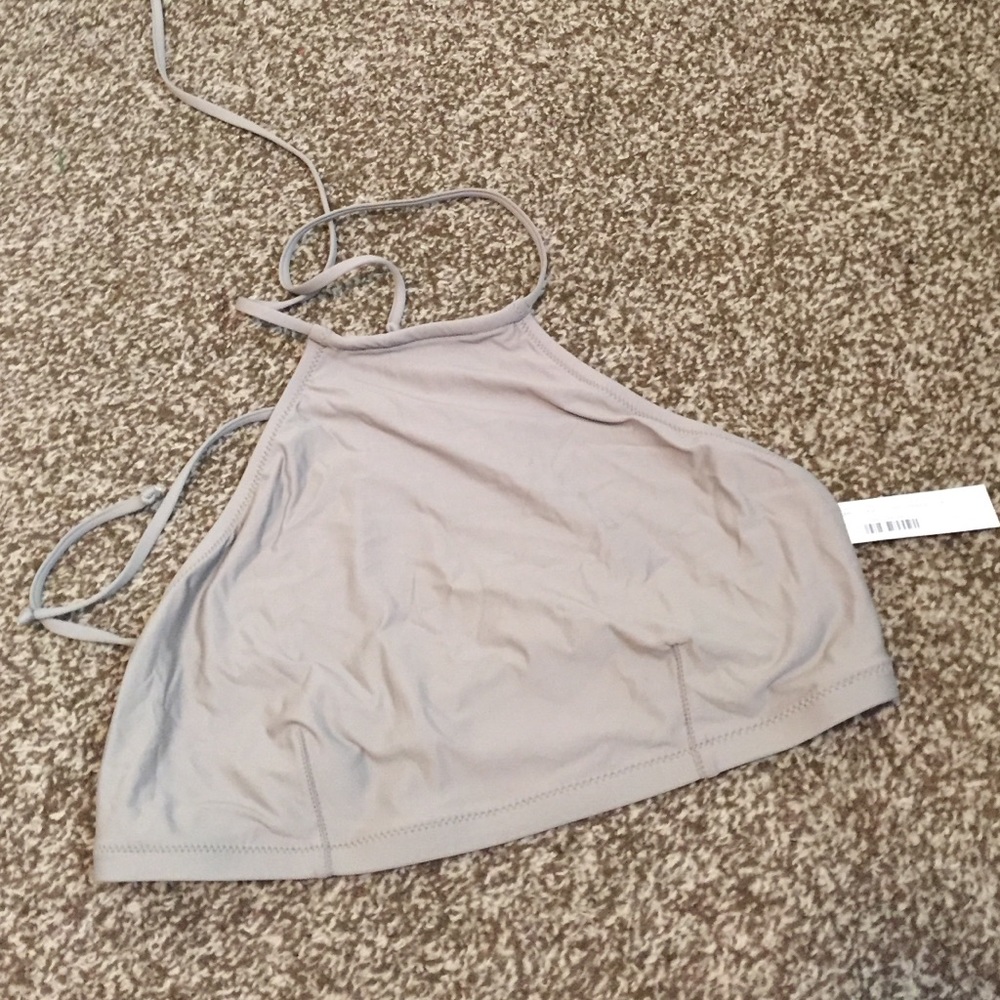 NWT J. Crew Halter Bathing Suit Top